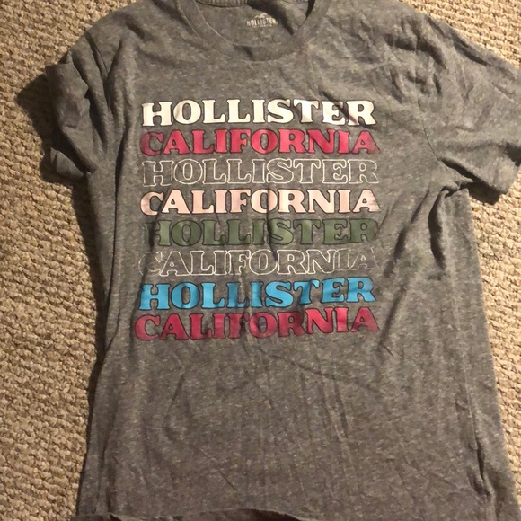 Hollister grey tee - Picture 1 of 2